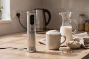 Bester Steckdosen-Milchaufschäumer für Hafermilch-Schaum: Kaufberatung