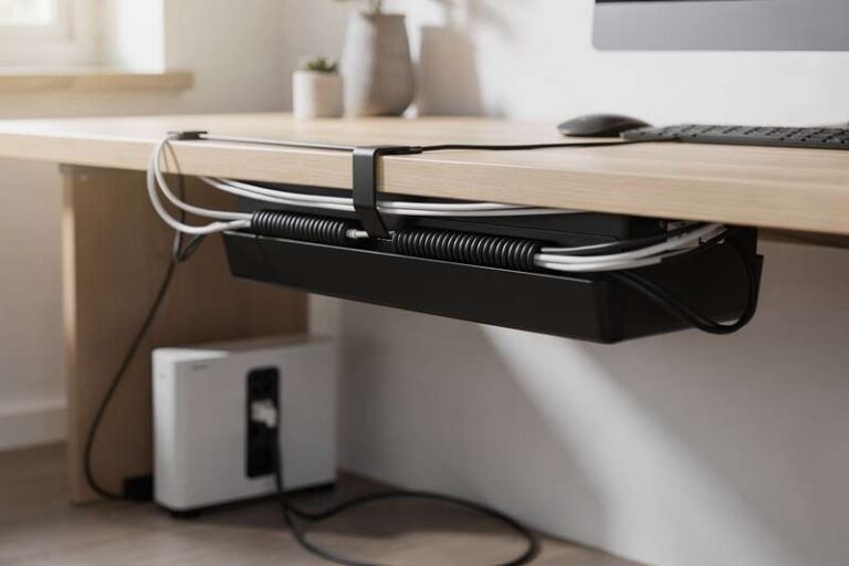 Schreibtisch Ausstattung & Ergonomie