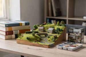 Beste Bücher, Modellbausätze und Miniaturlandschaften für Gebäude und Landschaften