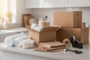 Beste Verpackungsmaterialien für den Umzug: Schütze jeden Gegenstand in deiner Kiste