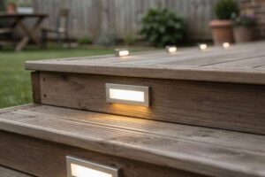 Die besten Stufenleuchten für Außentreppen und Decks